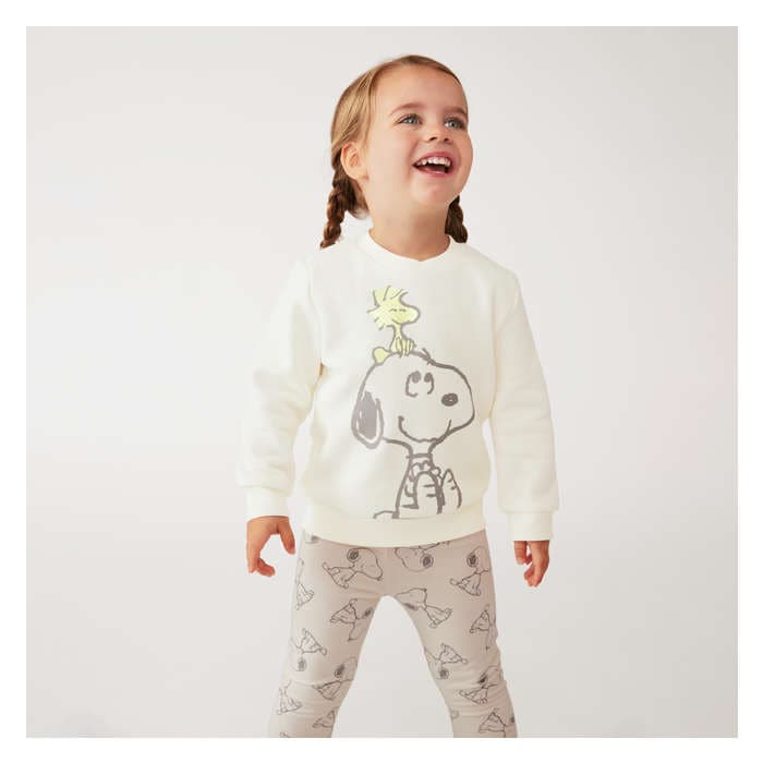 Toddler Girls' Peanuts Snoopy Pullover